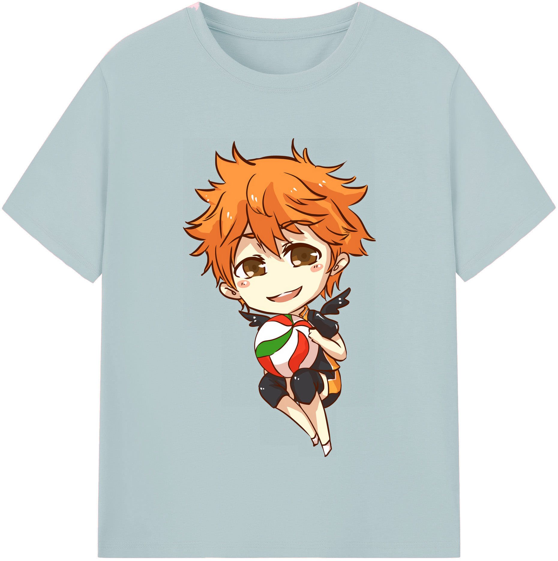 （画像用） ハイキュー!! Haikyu!! 綿100％半袖Tシャツ（フロントプリント）
